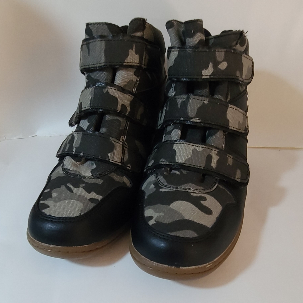 Skechers SKCH+3 Military Camo Wedge Ankle Boot 10
